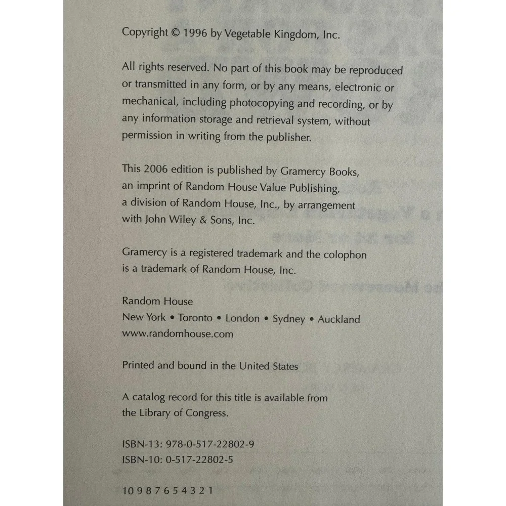 Moosewood Restaurant Cooks for a Crowd Cookbook Vegetarian Hardcover
